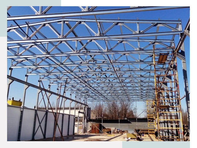 Строительство цехов в Ульяновск от 617 руб. под ключ