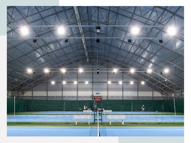 Строительство теннисных кортов в Ульяновск от 617 руб.