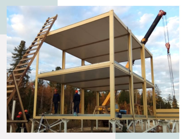 Строительство модульных здания Ульяновск