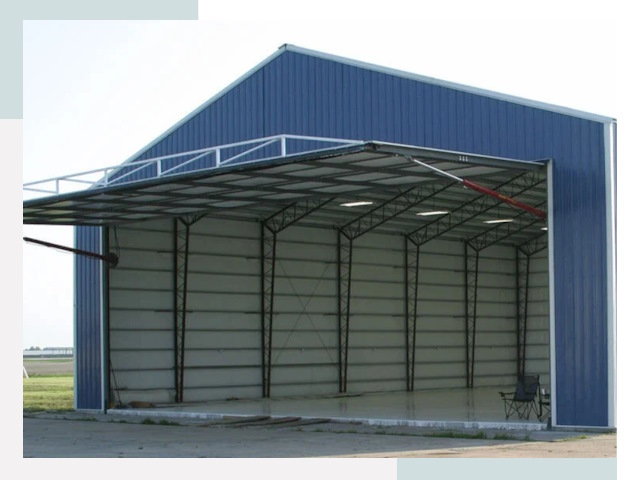 Прямо стенные ангары в Ульяновске