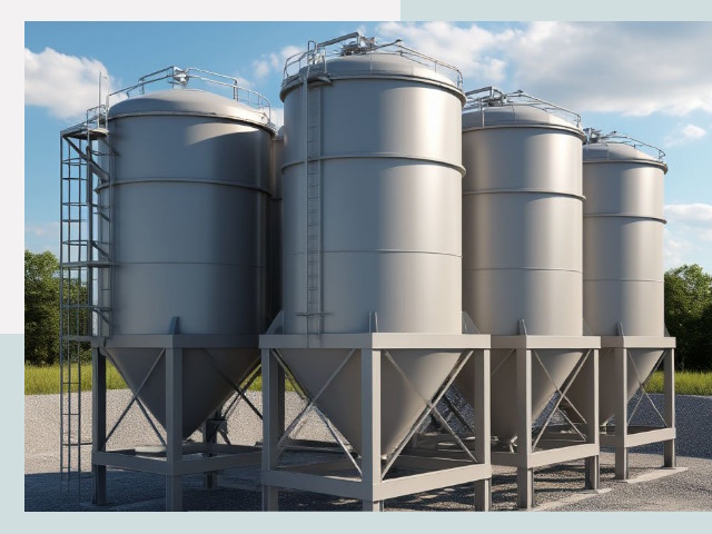 Металлические силосы от СтальСтрой-Улн по цене 617 руб.