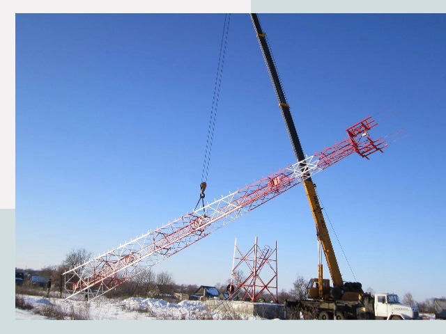 Строительство башен связи в Ульяновске от 617 руб.