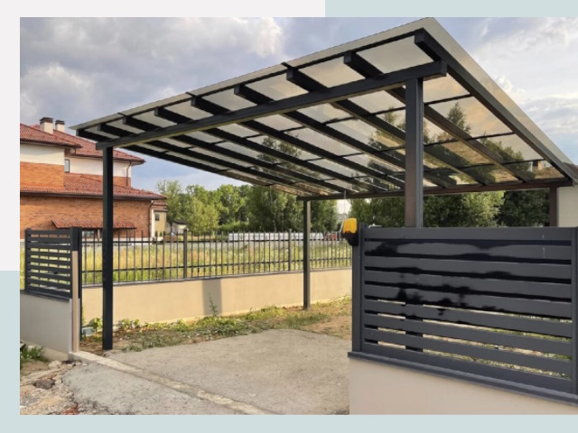 Металлические навесы в Ульяновск от 617 руб. за м²