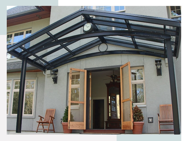 Козырьки металлические в Ульяновске