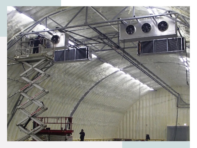 Оснащение ангаров в Ульяновске