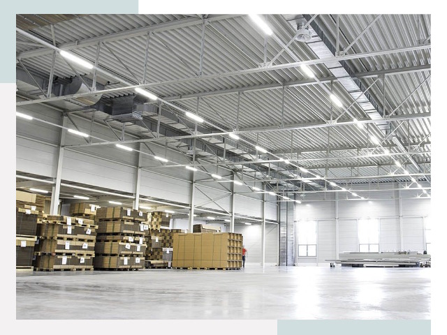 Освещение ангаров в Ульяновске